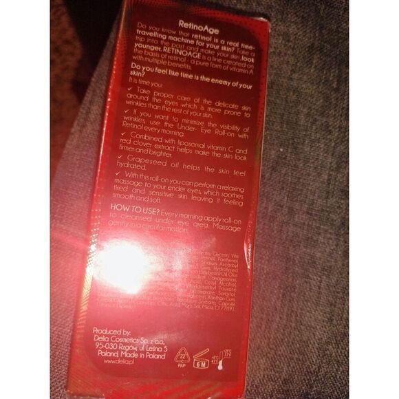 Delia cosmetic retinol Under-eye Roll-on. NIP. With Retional - Picture 4 of 6